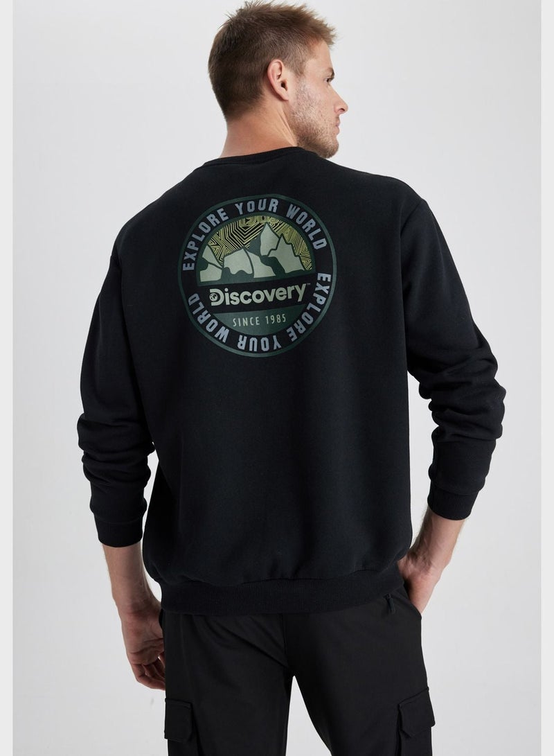 DeFacto Graphic Sweatshirt - Image 4
