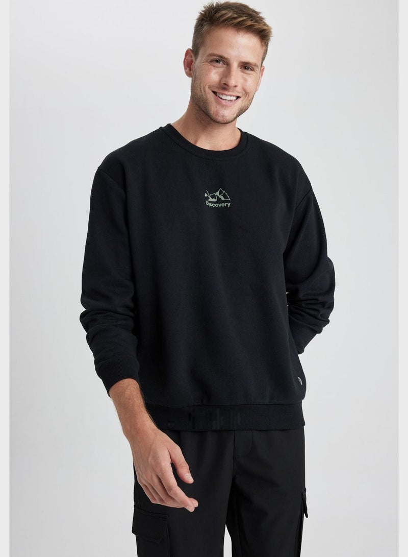 DeFacto Graphic Sweatshirt - Image 3