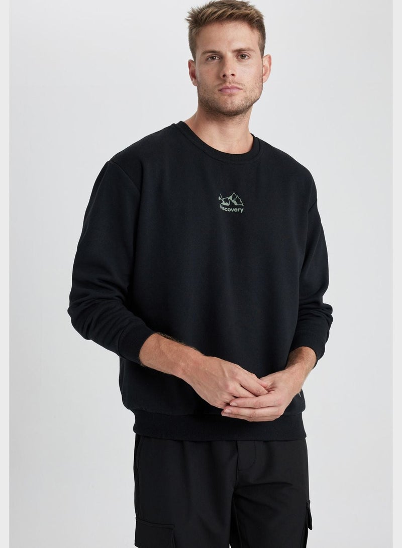 DeFacto Graphic Sweatshirt - Image 1