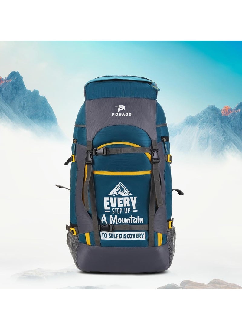 Pogago 75-Liter Travel Backpack – Hiking, Trekking, Camping Rucksack with Shoe Compartment - Image 2