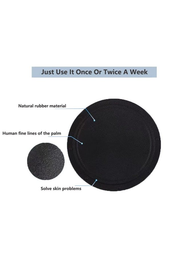 LeapLife Eaplife Refreshed Back Scrubber Body Scrubber For Shower Deep Exfoliating Body Dead Skin Remover Shower Scrubber For Body Bathroom Shower Scrubber For Cleanning Painless (1 Pack Black)  - Image 4