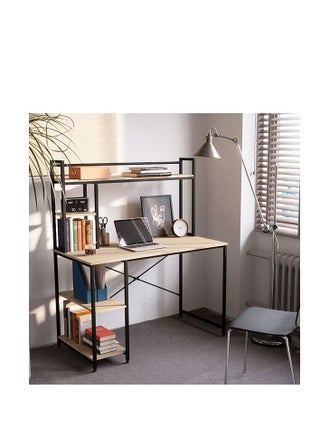 Computer Desk 120 cm with Hutch and Storage Shelves - pzsku/ZE456CB1211DFC3AC7185Z/45/_/1664135815/a13e691e-0ba3-45f5-ac20-9570625d9e21