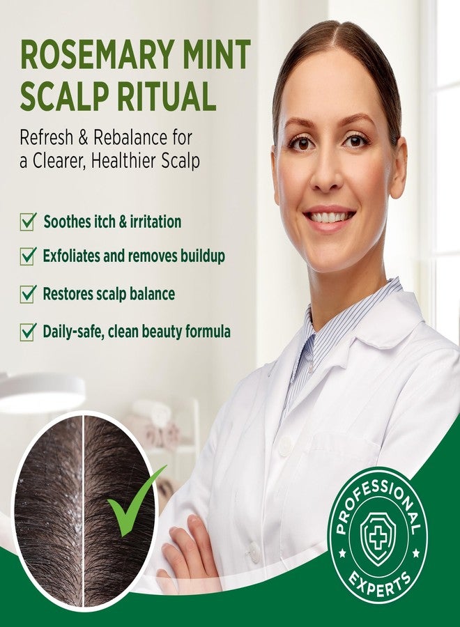 RoyceDerm Rosemary Mint Scalp Scrub Clarifying Scalp Exfoliator Refreshing Clean Scalp, Cooling Micro-Exfoliation with Botanical Extracts, For All Scalp Types (Rosemary Mint Scalp Scrub) - Image 5