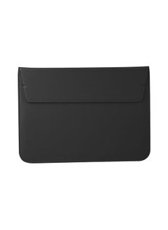 Thoraya Classical 13/13.3in Envelope shaped Notebook Case for APPLE Laptop Macbook Air Black  - Image 1