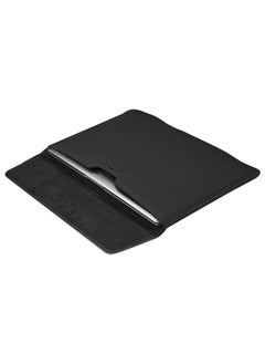 Thoraya Classical 13/13.3in Envelope shaped Notebook Case for APPLE Laptop Macbook Air Black  - Image 4