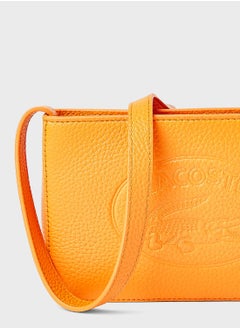 LACOSTE Croco Leather Baguette Bag  - Image 3