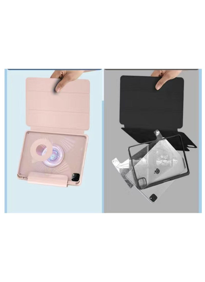 x-leader - iPad 8 smart cover with MagSafe technology, with multiple patterns and positions, and resistant to shocks and scratches, 3 in 1 - Image 1