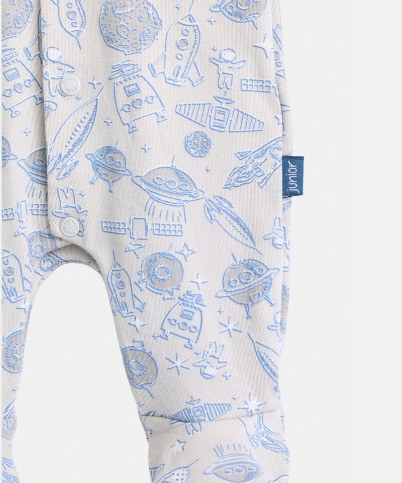 Junior Baby Boys Space Friend Romper - Image 5