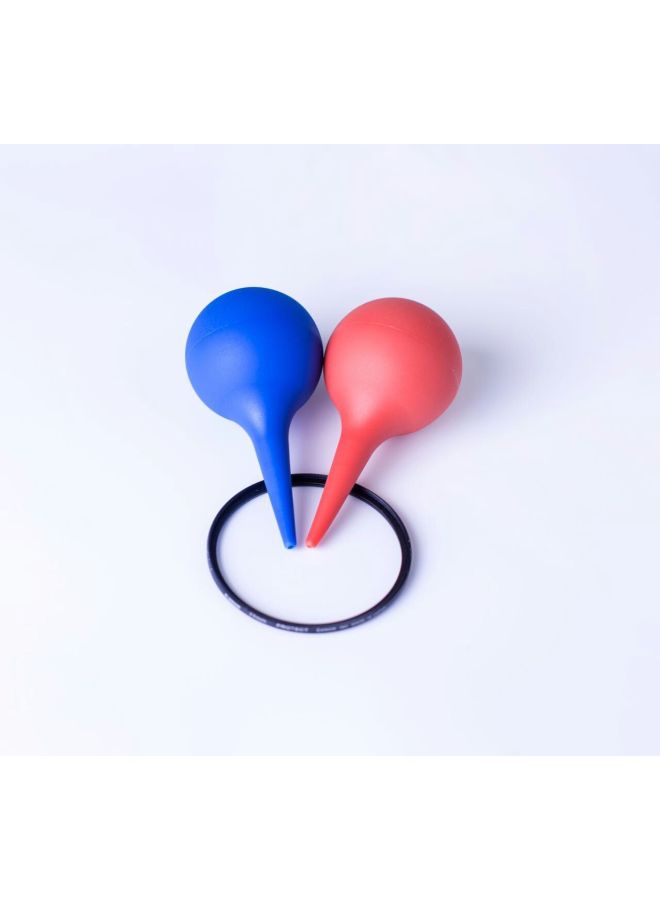 Pvc Blowing Dust Ball Cleaning Air Blowing Balloon Leather Blowing Ear Ball Tiger Computer Cleaning Supplies-Color:Red-Model:Red Diamond Color 75ml Ear Ball  - Image 2