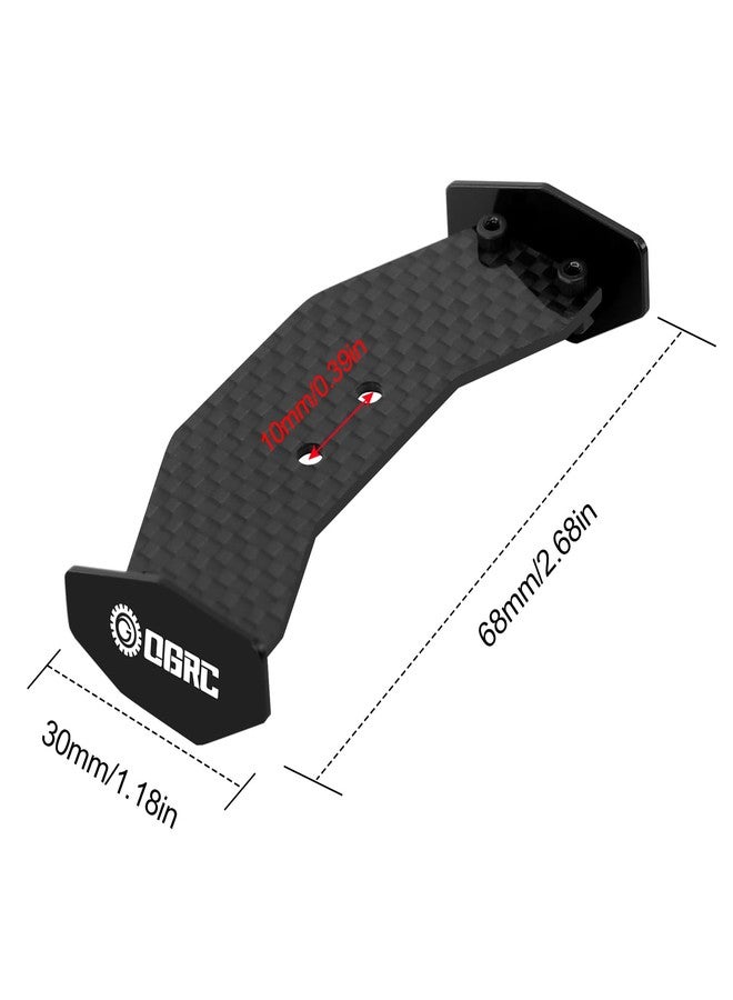 OGUNKE OGRC Carbon Fiber RC Tail Wing RC Rear Wing for Losi 1/24 Micro-B 2WD Buggy Upgrade Parts - Image 3