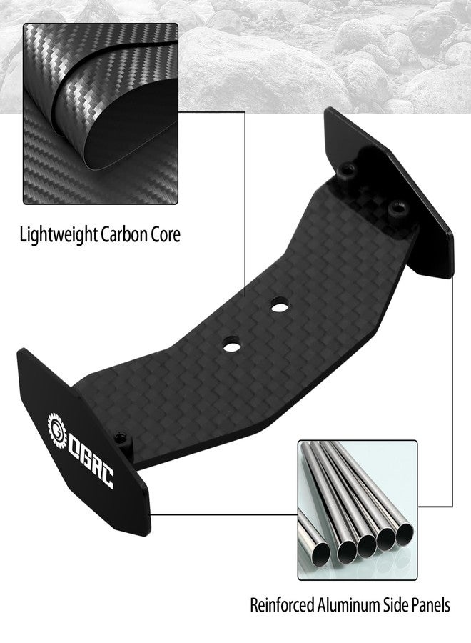 OGUNKE OGRC Carbon Fiber RC Tail Wing RC Rear Wing for Losi 1/24 Micro-B 2WD Buggy Upgrade Parts - Image 2