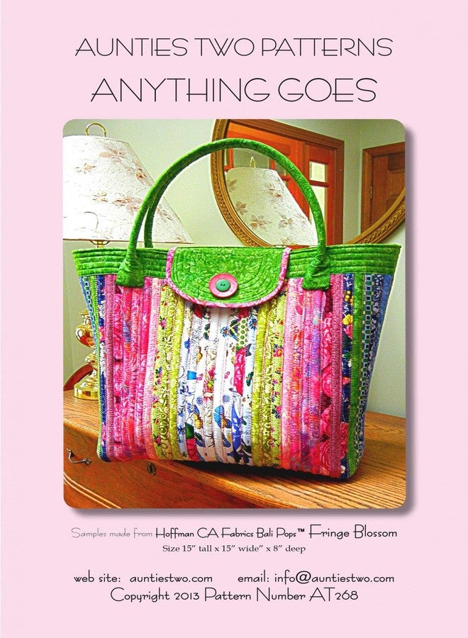 Aunties Two Patterns Anything Goes (Bag) Pattern - Image 1