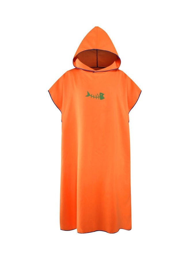 NIBEMINENT Quick-Dry Changing Towel With Hoodie Wetsuit 23.00 x 3.00 20.00cm  - Image 1