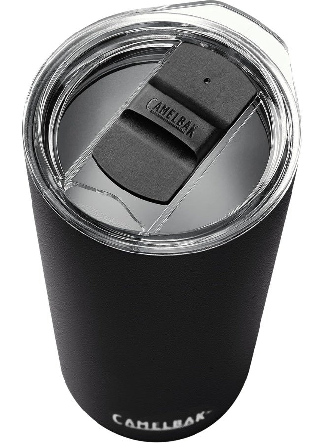 CAMELBAK كوب كاملباك هورايزون سعة 20 أونصة - فولاذ مقاوم للصدأ معزول - غطاء ثلاثي الوضعيات - أسود - Image 5