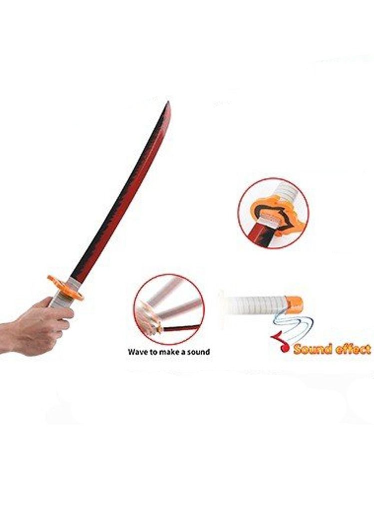 Demon Slayer Rengoku Plastic Sword  - Image 3