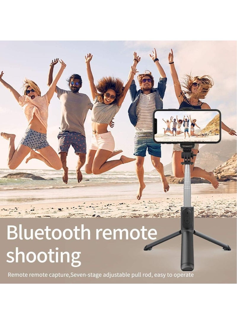 Selfie Stick Tripod, Extendable Selfie Stick with Detachable Wireless Remote and Tripod Stand Selfie Stick for iPhone 11/12/13 Pro Max/X/XS/XR/8/8P/7/7P/6s/6 - Image 2