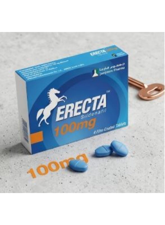 JAMJOOM PHARMA Erecta 100 mg tablet 4pcs - Image 5