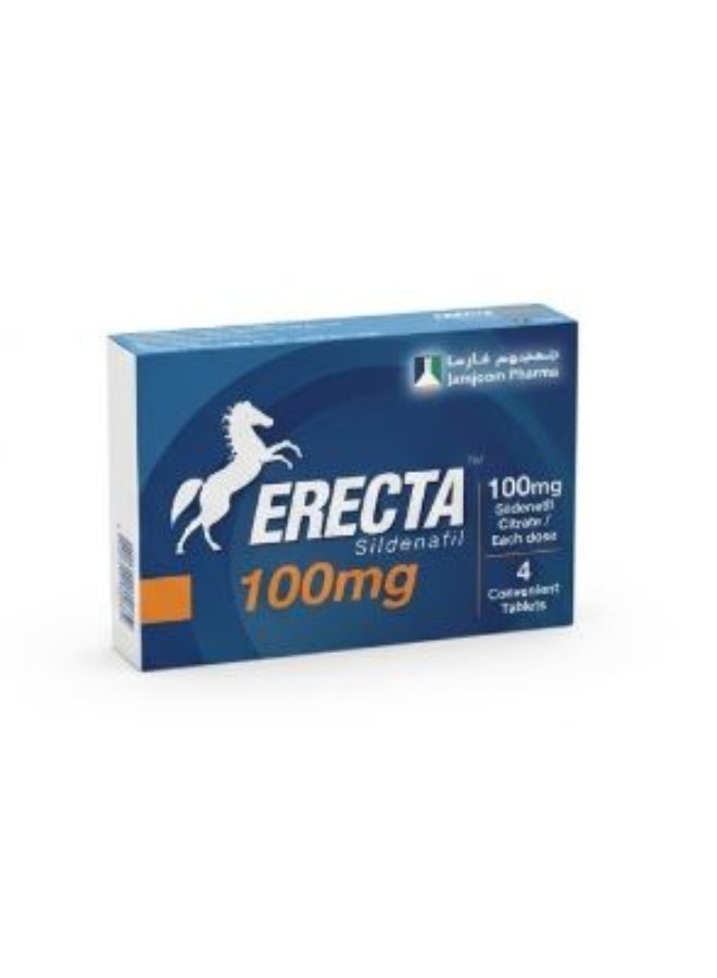 JAMJOOM PHARMA Erecta 100 mg tablet 4pcs - Image 4