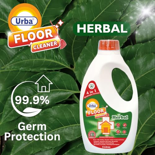 Urba Herbal Floor cleaner 5 litre | Super Saving pack | Ecofriendly floor cleaner with Power of NEEM | 5L |Floor cleaner disinfectant |Money saver pack - Image 4