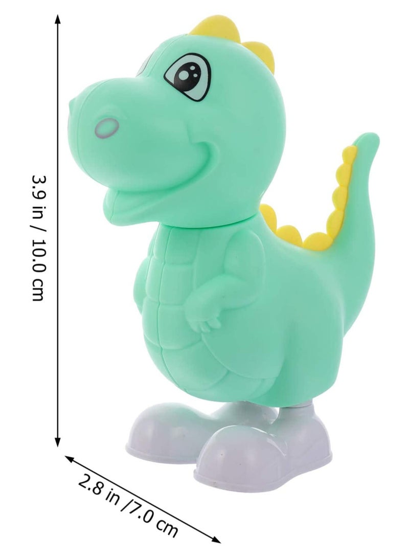 حيوان ألعاب الرياح ألعاب ديناصور ديناصور بطة بطة ديناصور ديناصور ألعاب مزرعة تمثال حيوان مزرعة للأطفال الصغار هدايا حفلات أعياد الميلاد (لون عشوائي) 4 قطع - Image 4