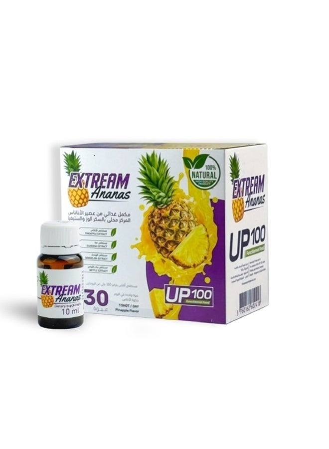 UP100 Extreme Pineapple Slimming Capsules – 30 Capsules - Image 2