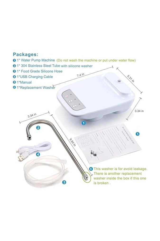 Electric Water Dispenser Automatic Pump Gallon Capacity Refillable 5L 10L 20L - Image 3