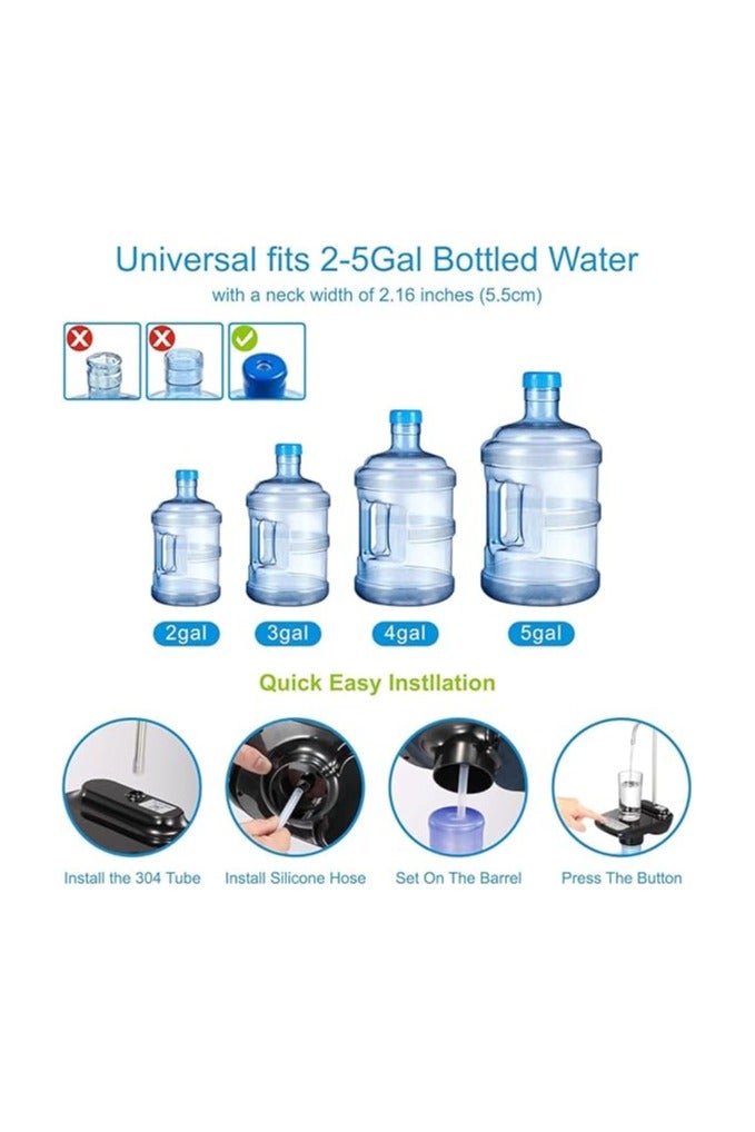 Electric Water Dispenser Automatic Pump Gallon Capacity Refillable 5L 10L 20L - Image 4
