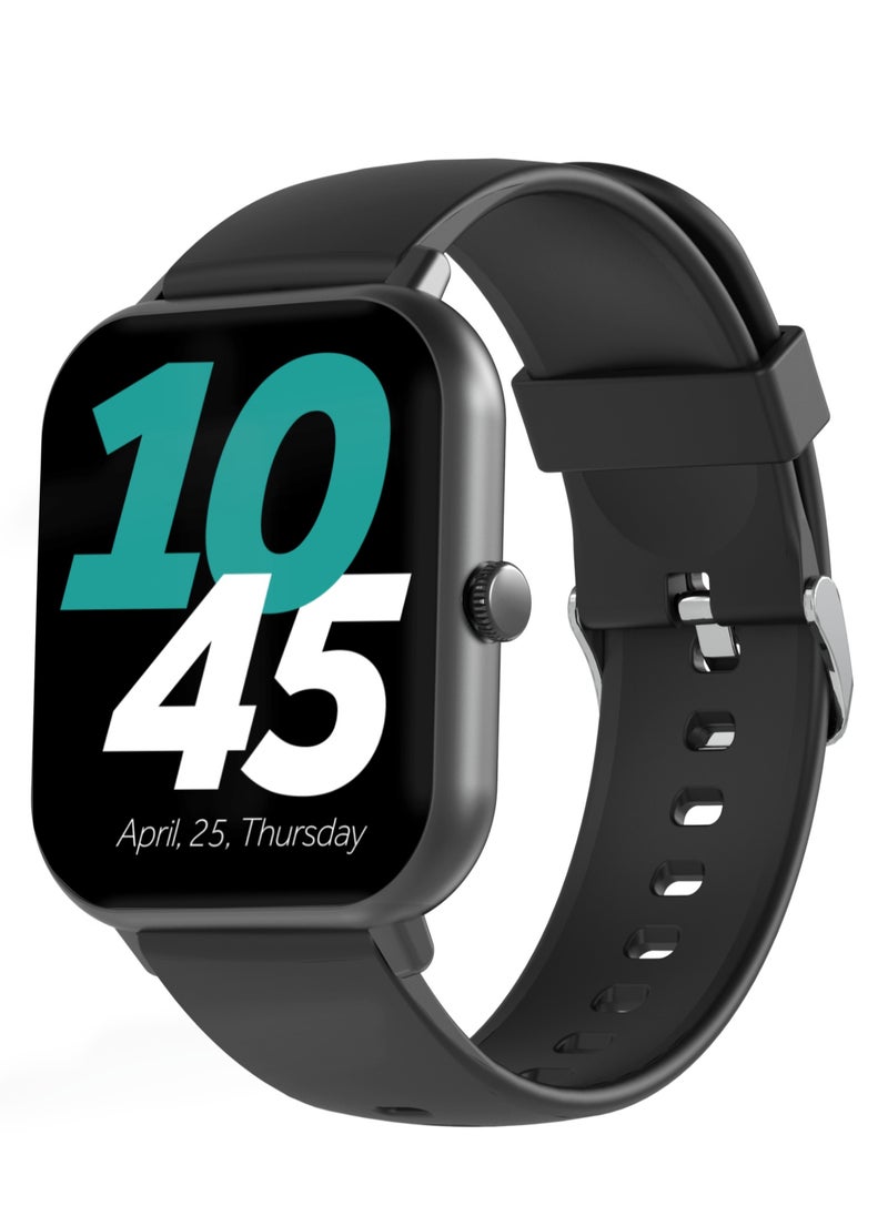 Faster - Smart Watch 1 - 1.83" HD Display, Bluetooth Calling, Fitness Tracker, Sports Modes, Heart Rate & Sleep Monitoring, IP68 Waterproof, 230mAh Battery, Compatible with Android & iOS - Image 1