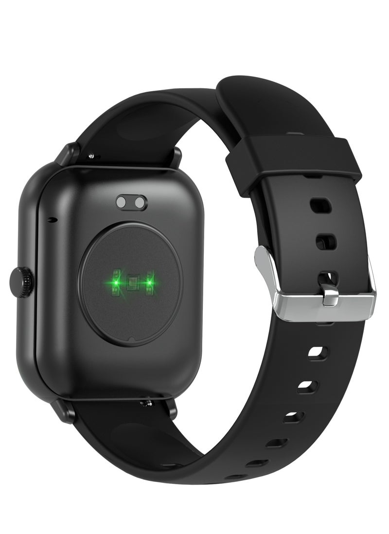 Faster - Smart Watch 1 - 1.83" HD Display, Bluetooth Calling, Fitness Tracker, Sports Modes, Heart Rate & Sleep Monitoring, IP68 Waterproof, 230mAh Battery, Compatible with Android & iOS - Image 1
