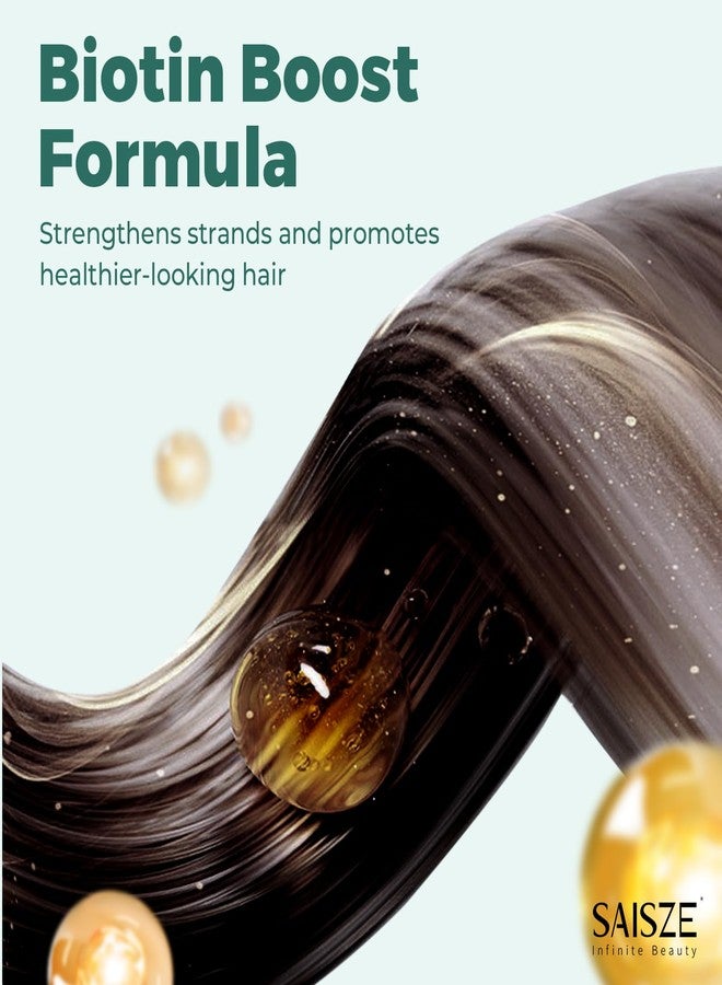 SAISZE Rosemary & Biotin Shampoo and Conditioner Bar for Hair Growth, Natural Solid Shampoo Strengthening for Thinning Hair - Image 4