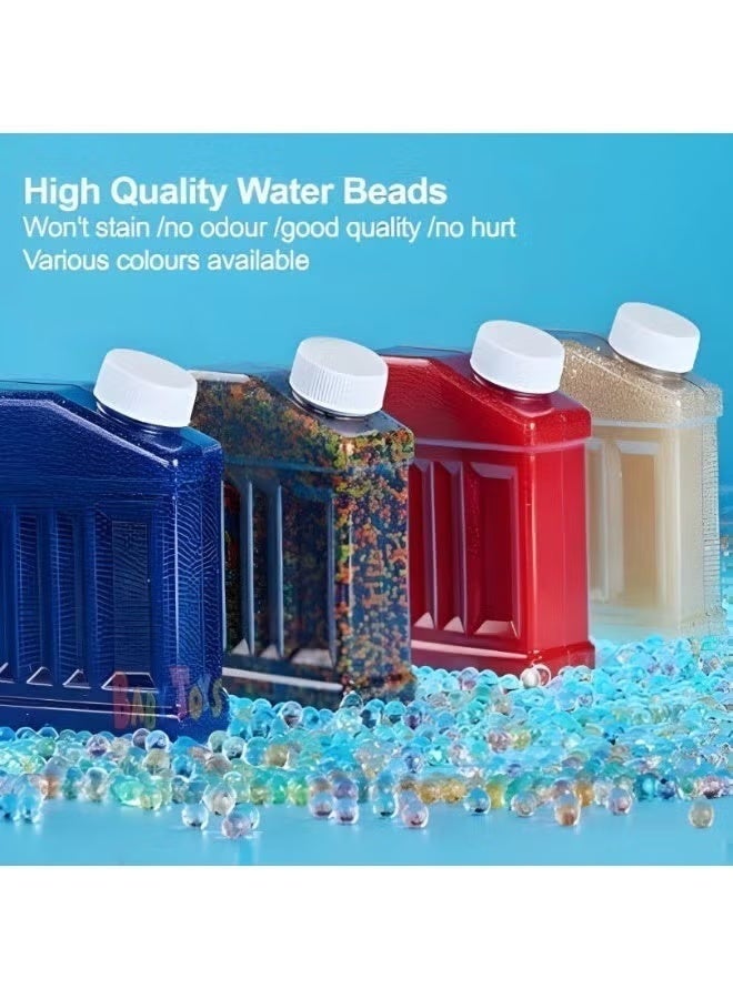 100,000 PCS Gel Water Beads – 2-Pack Splatter Blaster Ammo – 7–8mm Hydrogel Bullets for Electric Gel Ball Guns – Safe, Biodegradable, and Easy to Use – Assorted Colors – Long-Lasting Refill for Toy Blasters, Outdoor Play, and Competitive Games - Image 2