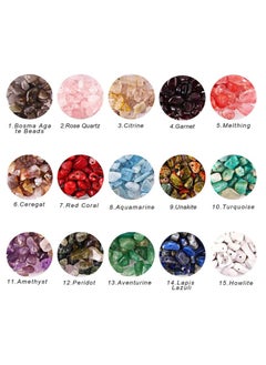 Beauenty Seed and Alphabet Beads Jewellery Making DIY Bracelet Craft Kit  - Image 2