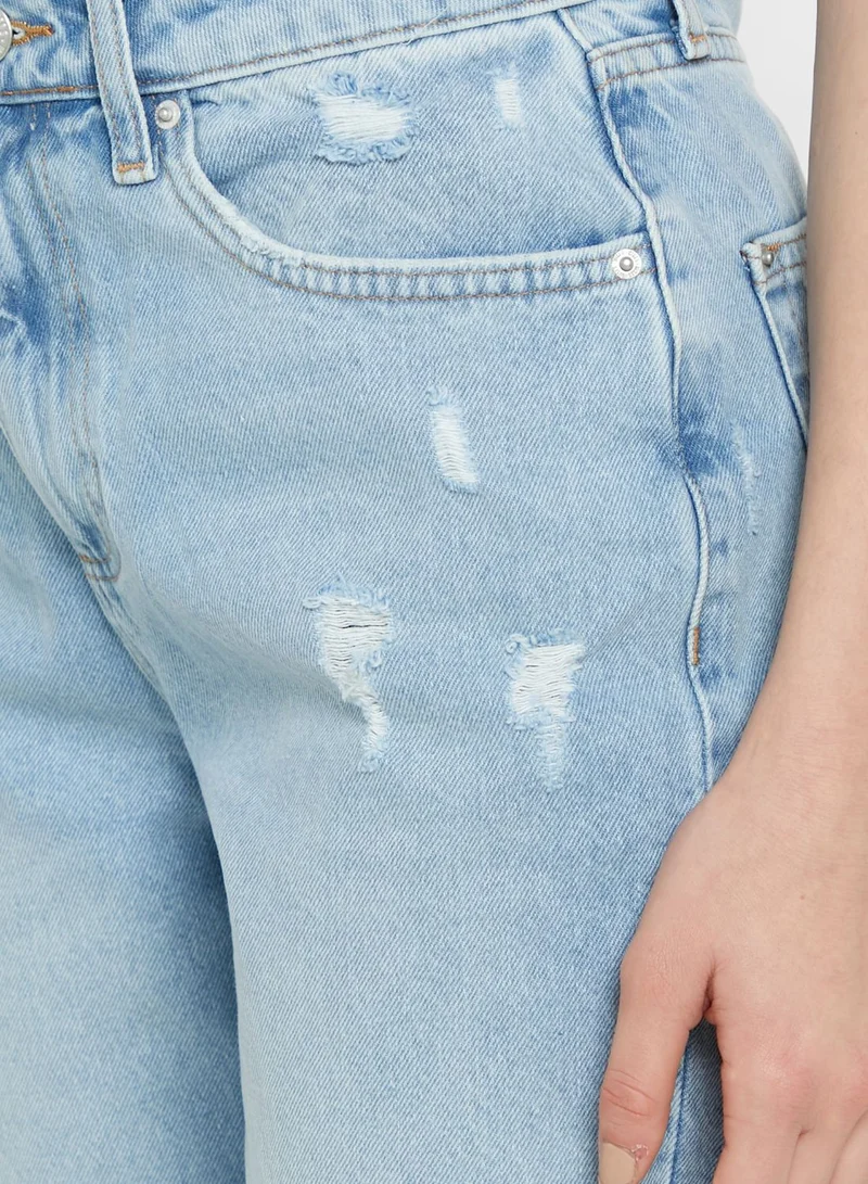 Miss Selfridge High Waist Mom Jeans