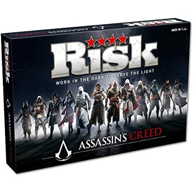 Winning Moves Assassins Creed Risk Board Game for 2 Players Ages 10 - Image 1
