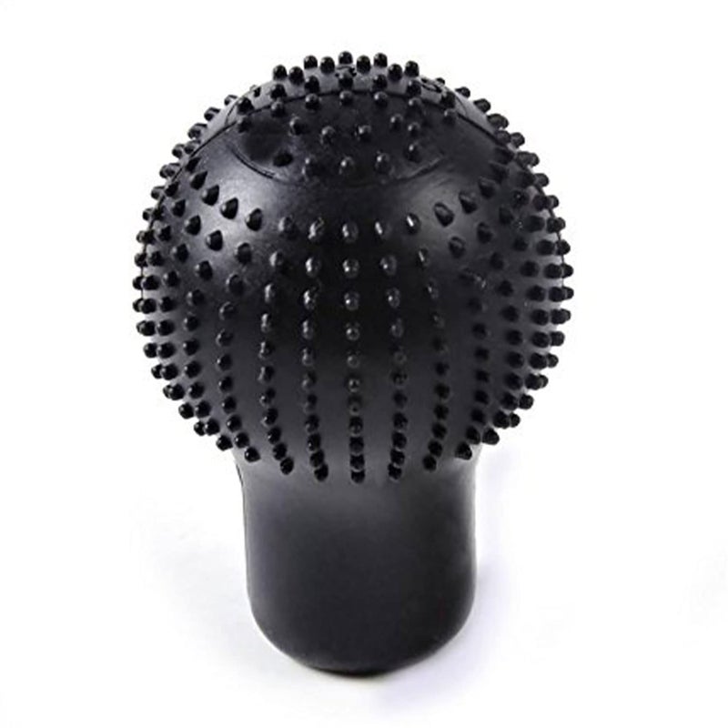 Auto Pearl Car Non Slip Soft Silicon Black Color Gear Shift Knob Cover- (Round Shape) - Image 4