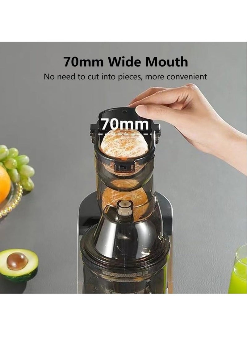 ET-LIFE Slow Masticating Juicer, Slow juicer, Fruit/Vegetable Juicer, Cold Press Juicer with High Output  - Image 4