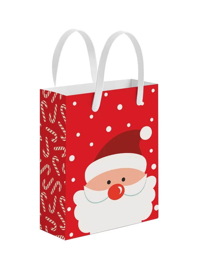 Share the Love Portrait Happy Santa, Christmas Gift Bag, Extra Large