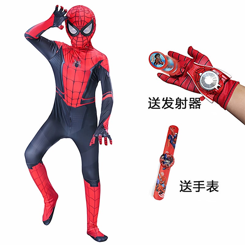 Spider-Man Kids' Hero Costume - Adult-Style Iron Suit for Boys