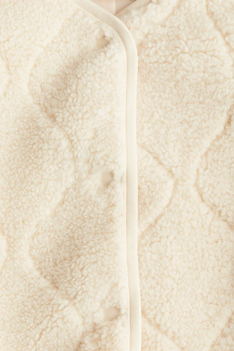 اتش اند ام جاكيت تيدي مُبطن