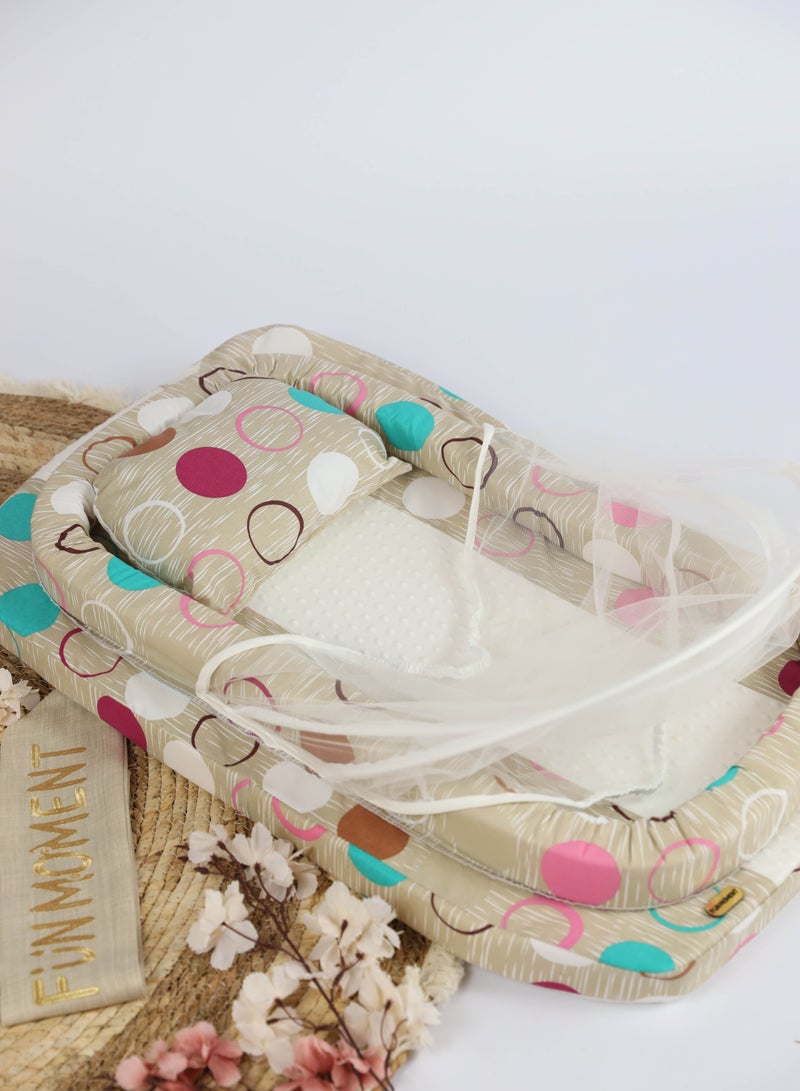 FUN MOMENT An ultra-soft and breathable newborn sponge bed with a variety of designs - Image 5
