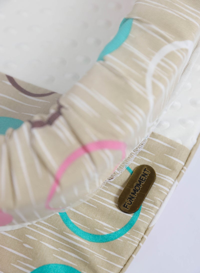 FUN MOMENT An ultra-soft and breathable newborn sponge bed with a variety of designs - Image 2