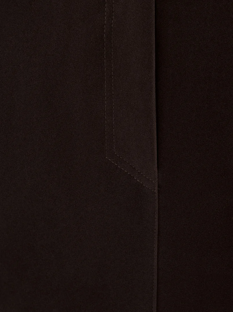 Lichi  Straight eco-suede mini skirt for Women | Best Price UAE