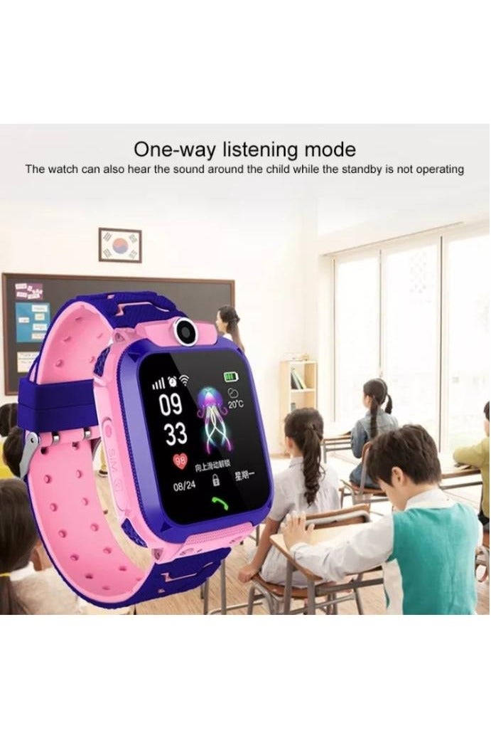 Nabi Kids IP65 Waterproof Smart Watch with SOS, Camera, Call, Music, 7 Games Puzzle, Alarm Clock, Compatible with iOS and Android for Girls and Boys Perfect Gift for Kids(Pink) - Image 5