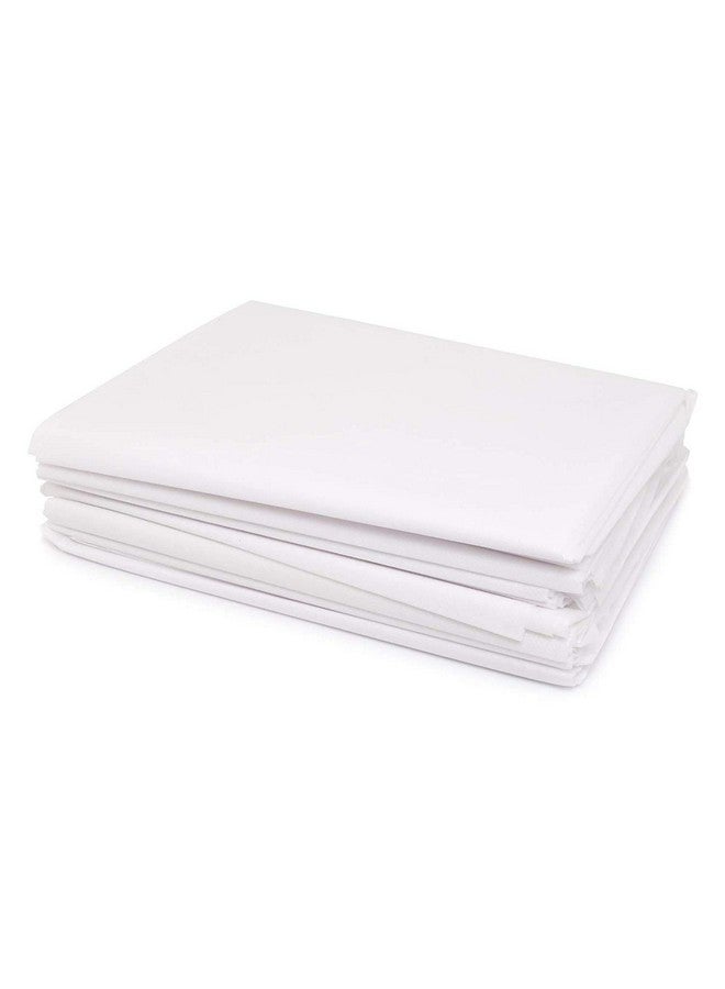 ESTAVITO 30 GSM Thickness Non Woven Fabric Disposable Spa Bedsheet (35 Inches X 72 Inches, White) - Pack of 20 Sheets. - Image 1
