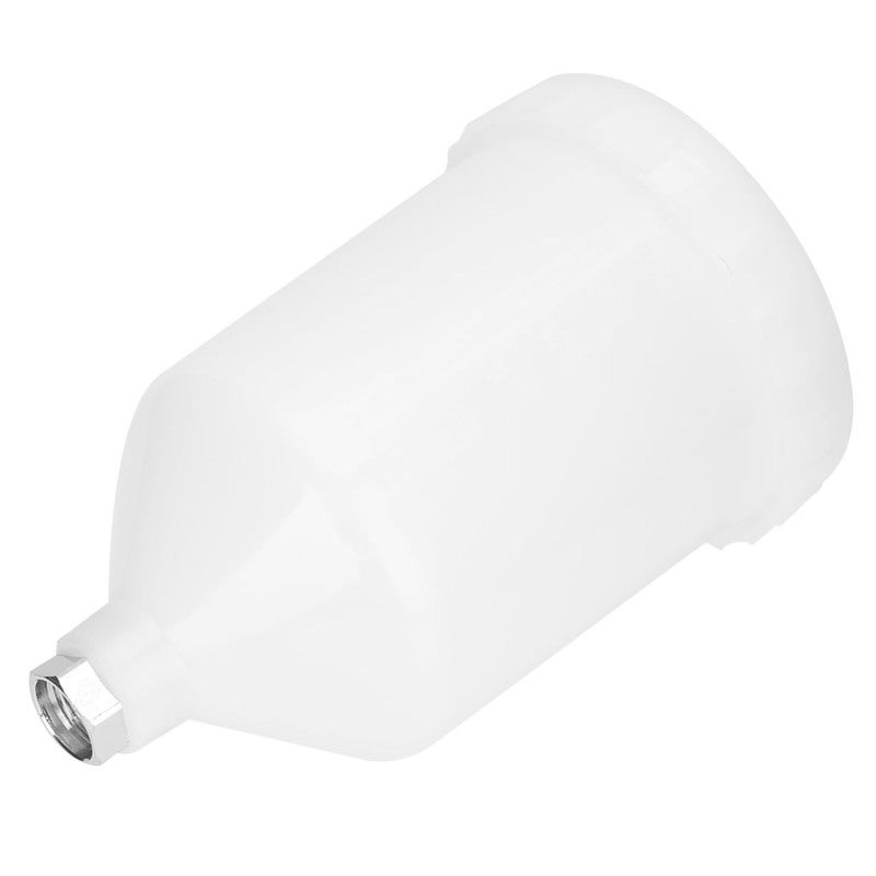 Spray Gun Pot 600ml High Hardness Oil Resistant Replacement Pot - Easy Installation Stainless Steel Threaded Connector Pot for Hand Tool Accessory Replacement - Image 4