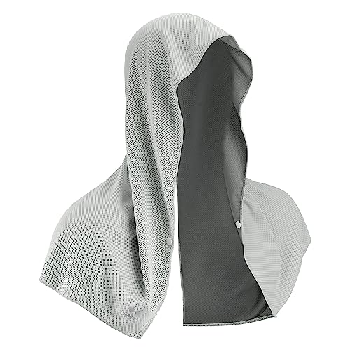 Sukeen Cooling Hoodie Towel Absorbent QuickDrying Cooling Towels for Neck and Face UV Sun Protection Cooling Neck Wraps Sport Head Cooling Towel Hot Weather - Image 1