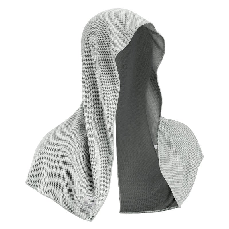 Sukeen Cooling Hoodie Towel Absorbent QuickDrying Cooling Towels for Neck and Face UV Sun Protection Cooling Neck Wraps Sport Head Cooling Towel Hot Weather - Image 2