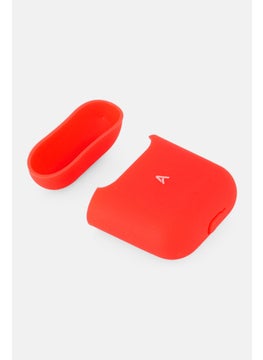 Ahastyle Airpods 1/2 Dustproof Silicone Case, Red  - Image 3