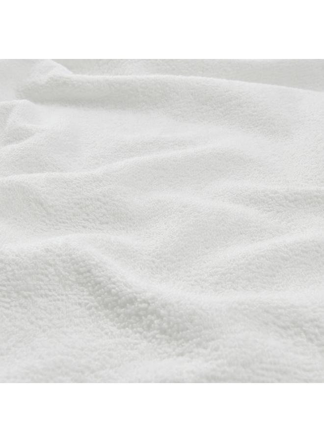 زبون منشفة حمام، بيضاء، 55×120 سم - Image 2