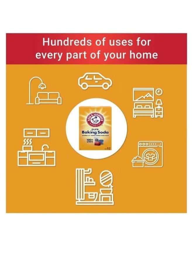 Arm & Hammer - 2 Piece Arm & Hammer Pure Baking Soda Box ( 453 g ) - Image 1